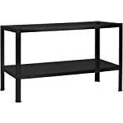 Schulte Förvaringshylla Regalwelt 43 x 120 x 40 cm Metall Svart Hyllsystem