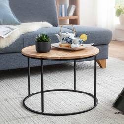Wohnling Ronde 60 x 60 x 43 cm Table Basse 60x60cm