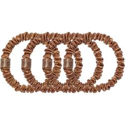 Slip Pure Silk Skinny Scrunchies Various Colours Copper