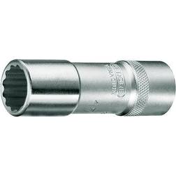 Gedore Topnøgleindsats D 19 L 27 6141060 27 mm 1/2 12.5 mm Topnøgle