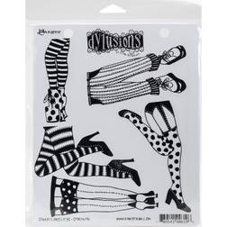 Ranger Dyan Reaveley's Dylusions Cling Stamp 8.5 x 7 Daddy Long Legs