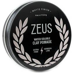 Zeus Clay Pomade for Men, Matte Free Firm Hold