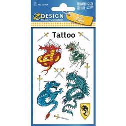 AVERY Zweckform Z-Design Tattoo Drachen, Schminke Styling