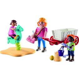 Playmobil City Life 71258 Starter Pack Nourrice avec enfants