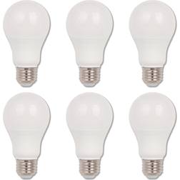 Westinghouse 5312720 Pack Of 6 9.5 Watt A19 Medium E26 Led Bulbs Soft White 5000K