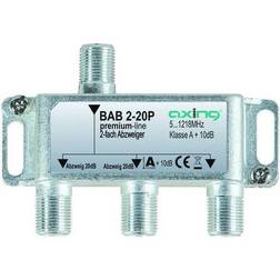 Axing BAB 2-20P 20 DB Câble 2 Voies 5-1218 MHz