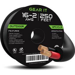 GearIT 16/2 Speaker Wire 16AWG 250ft