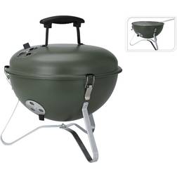 ProGarden Barbacoa Con Forma Esférica Verde Oliva 37 cm