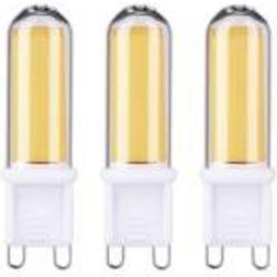 Paulmann 29045 LED CEE F (A G) G9 culot à ergots 4.6 W blanc chaud Ø x H) 18 mm x 58 mm 3 pc(s)