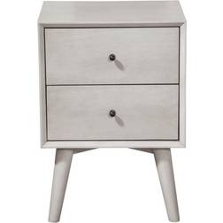 Flynn 2-Drawer Mid Bedside Table