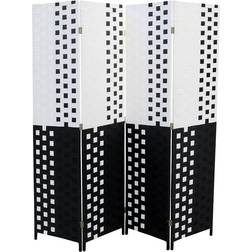 Ore International 4-Panel Screen on Room Divider