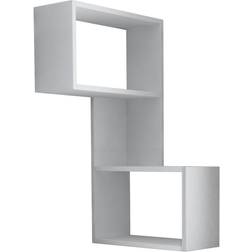 Hanah Home Hoekwandrek Met 2 Planken L47 cm