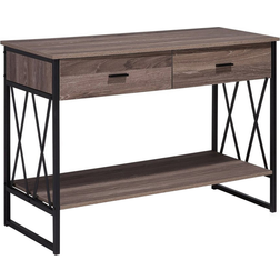 Beliani 2 Drawer Sideboard Sonoma Console Table