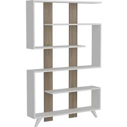 Hanah Home Etagère Bibliothèque Design Scandinave Rain 120 x H 162 cm Étagère à livres