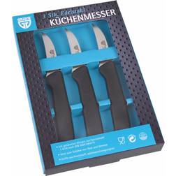 Gräwe Küchenmesser 3 Stück, Edelstahl