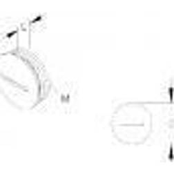 Kleinhuis Blindprop M32 messing