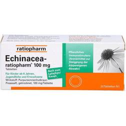 ECHINACEA-RATIOPHARM 100 mg 20 St. Tablette