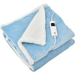 GlamHaus Heated Electric Fleece Blankets