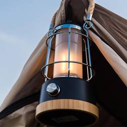 Harper Rechargeable Black Camping Lantern LED Energy saving