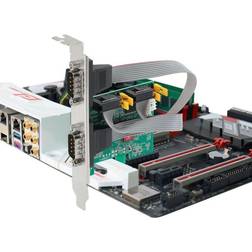 SIIG 2 Port DP Cyber RS-232 PCIe Card 250Kbps