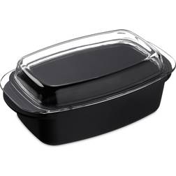 Relaxdays Lightweight Roasting Pan With Lid with lid