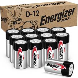 Energizer Max Alkaline D 12pcs