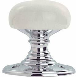 Loops Half Porcelain Mushroom Door Knob Porceilain