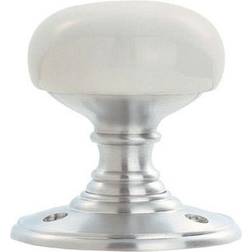 Loops Half Porcelain Mushroom Mortice Door Knob