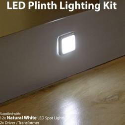 Loops Square Ceiling Flush Light