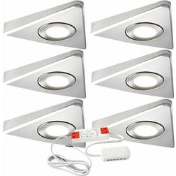 Loops 6x brushed Triangle Driver Kit Bench Lighting