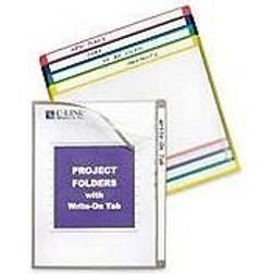 C-Line Heavy Duty Project Folders, Assorted