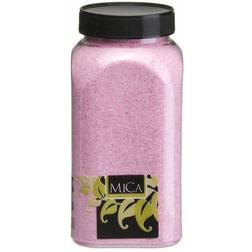 Mica Decorations Sand rosa 1 Kilogramm Flasche