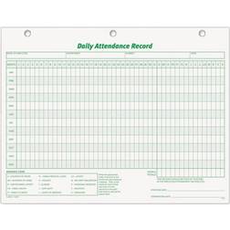 Tops Daily Attendance Card 50pcs