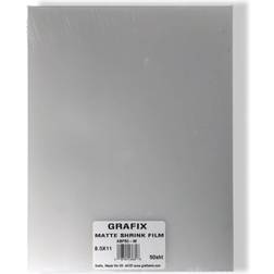 Grafix Shrink Film 8-1/2 Inches Matte Pack