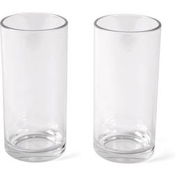 Bo-Camp 2er Set Longdrink Gläser Polycarbonat Camping Wasser Trink Glas 300 ml