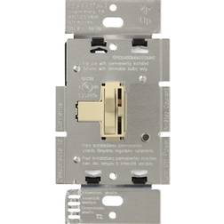 Lutron AYF-103P-IV Ariadni 8 A 3-Way/Single Pole 3-Wire Fluorescent Dimmer Switch, Ivory