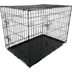 Hugglepets Cage with metal Tray black