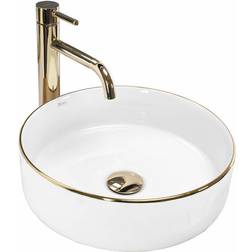 Lavabo Sobre Encimera Sami Gold Edge