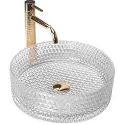 Countertop washbasin Rea Cristal