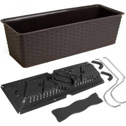 Prosperplast Window Box Ratolla Umbra 49x16x17.5cm