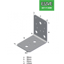 Essve Vinkel V1 90X90X65X2,5 U/RIB