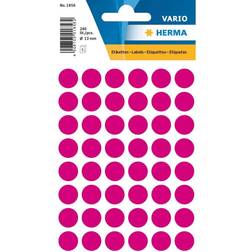 Herma Etiket 1856 Rond 13mm Roze