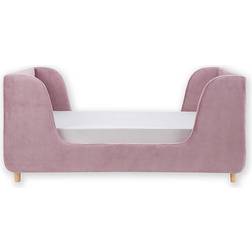 Second Story Home Bodhi Velvet Toddler Bed In Lavender Mist Lavender Mist