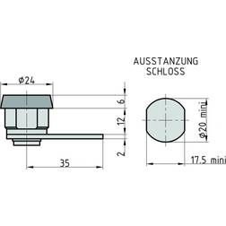 Basi HS 325 KD Mailbox Lock