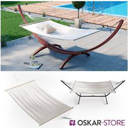 Oskar Ok-living Amaca Bianco 190 x 120 cm