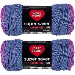 Red Heart Super Saver Ombre Yarn-Sweet Treat Multipack Of 2