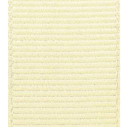 Gwen Studios 7/8" Grosgrain Ribbon, 100 Yards Ivory