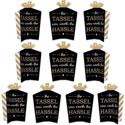 Tassel Worth The Hassle Gold Table Decor Grad Fold & Flare Centerpieces 10 Ct Gold