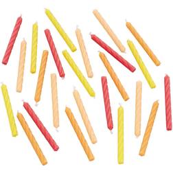 Wilton Red, Orange and Yellow Birthday Candles