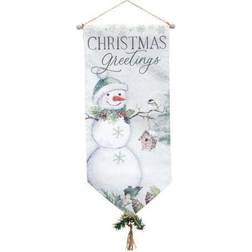 Melrose Christmas Greetings Banner Set in White MichaelsÂ White One Size